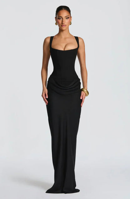 Agathe Corset Long Dress