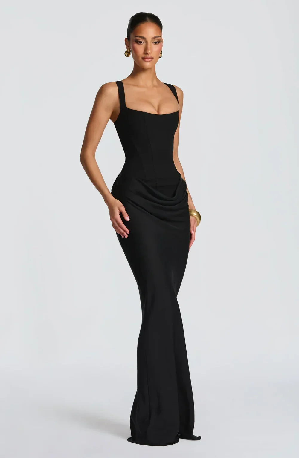 Agathe Corset Long Dress