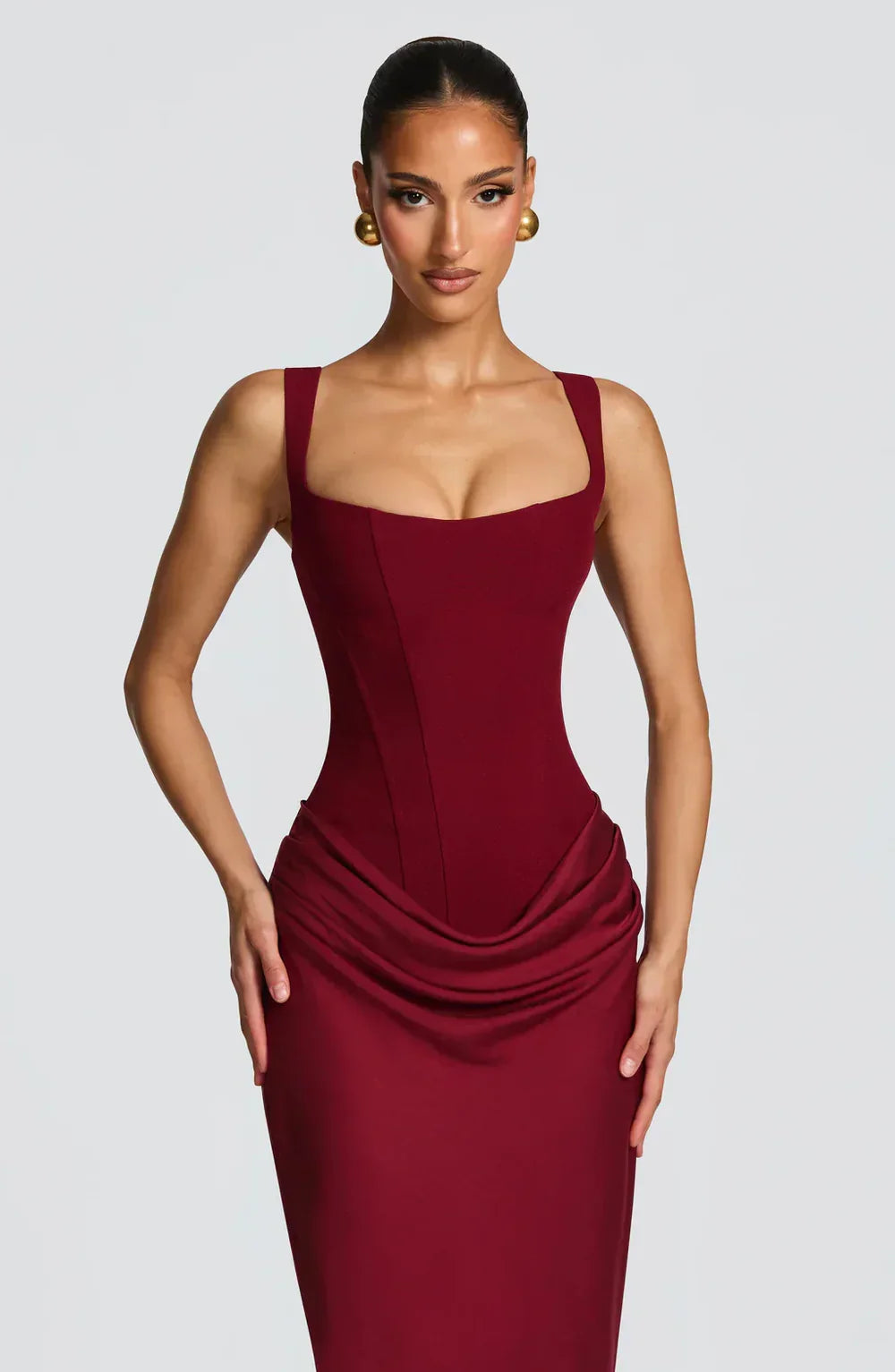 Agathe Corset Long Dress