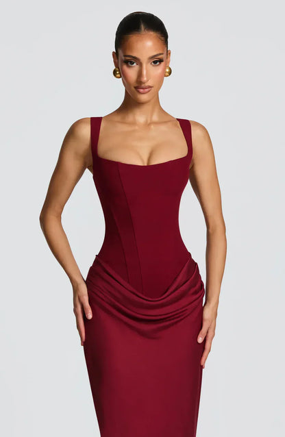 Agathe Corset Long Dress