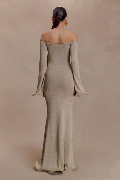 Mazarine Gold Dress