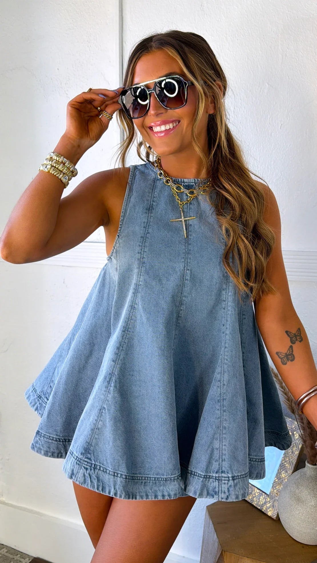 Lilou Denim Set