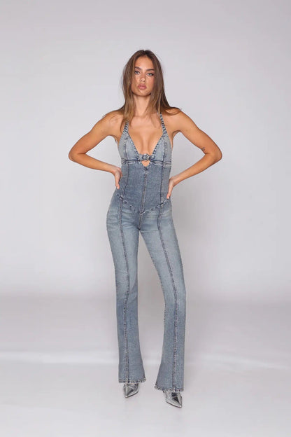 Manon Denim Jumpsuit