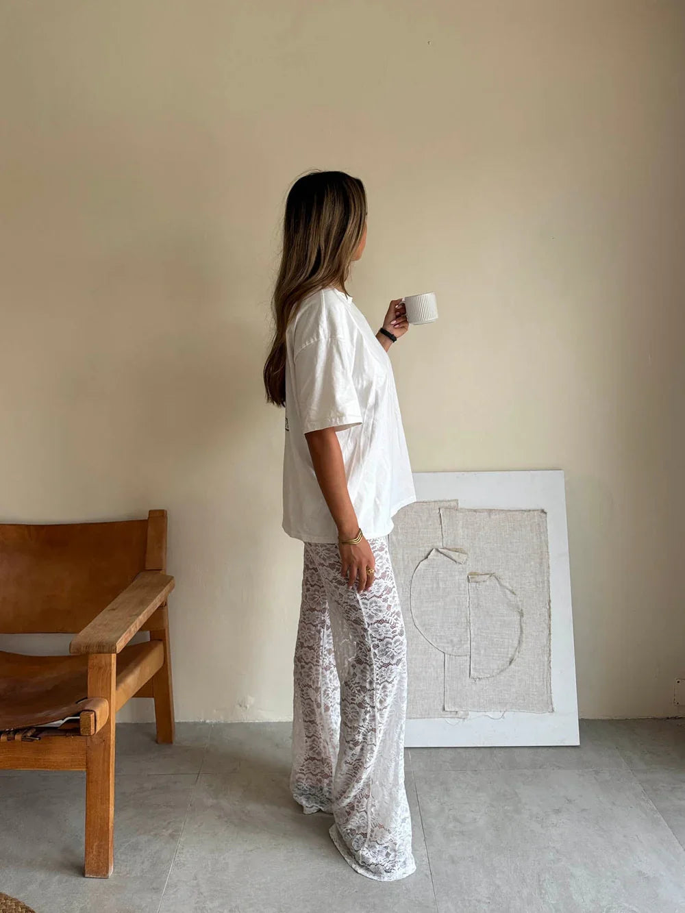 Elea Lace Trousers