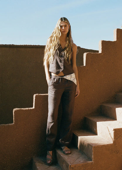 Sofia Linen Trousers
