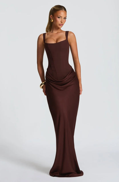 Agathe Corset Long Dress