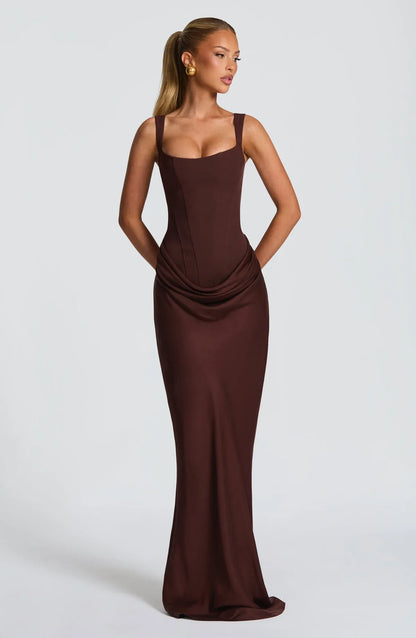 Agathe Corset Long Dress
