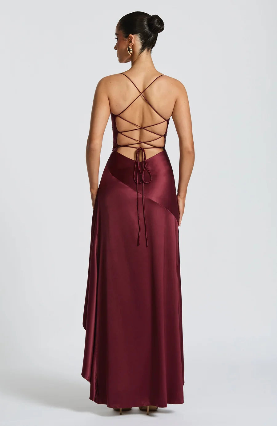 Ines Satin Dress