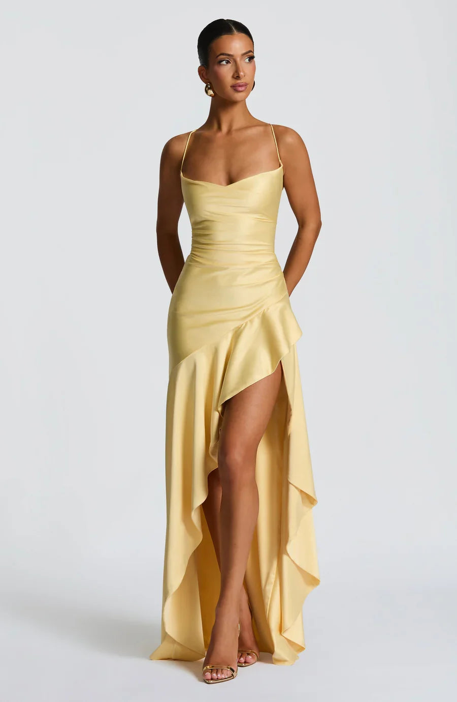 Ines Satin Dress