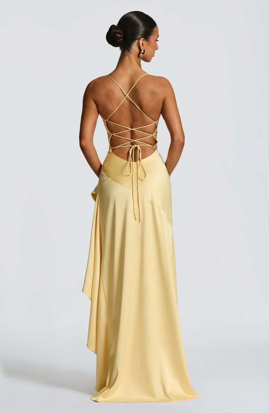Ines Satin Dress