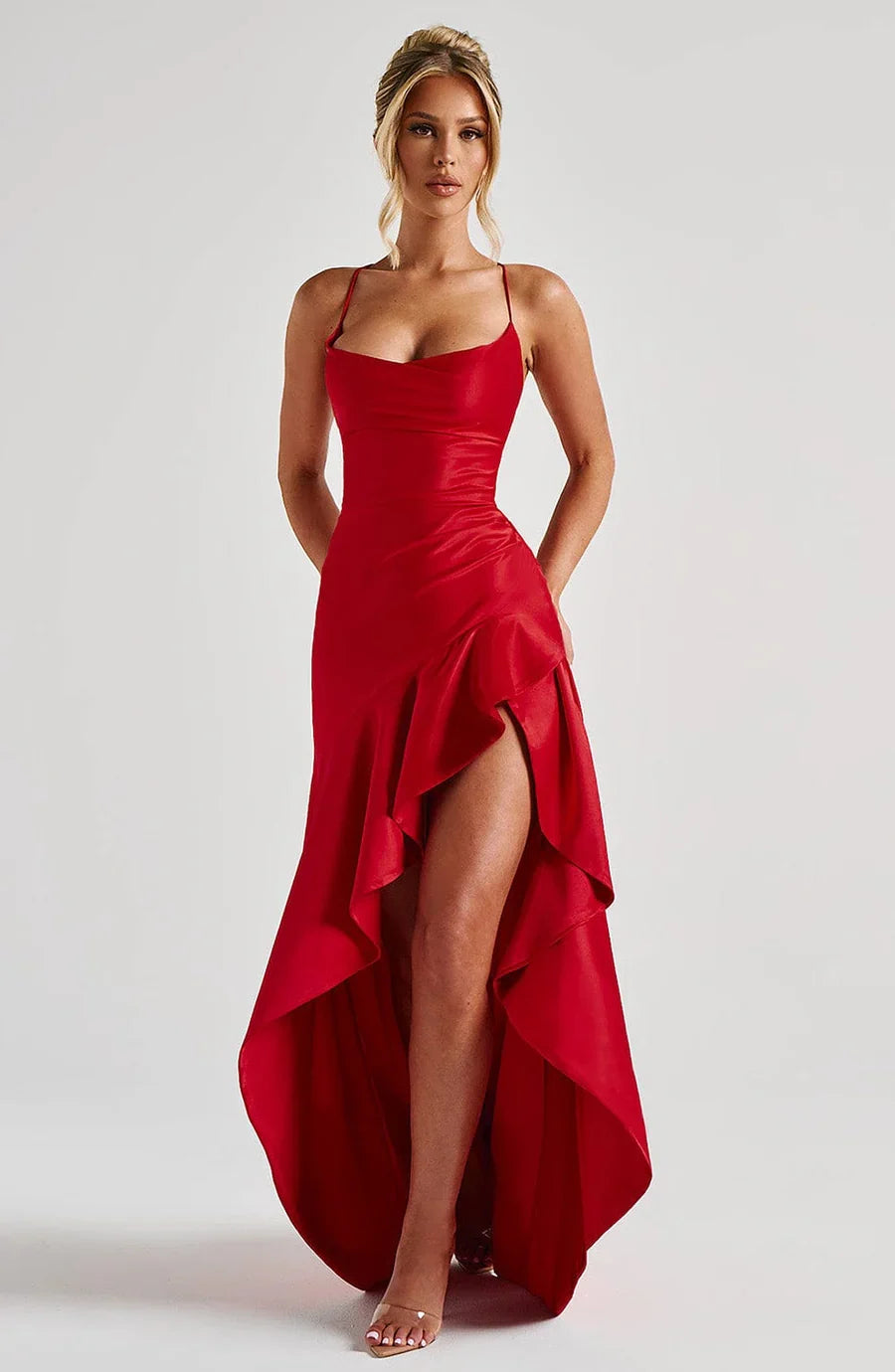 Ines Satin Dress