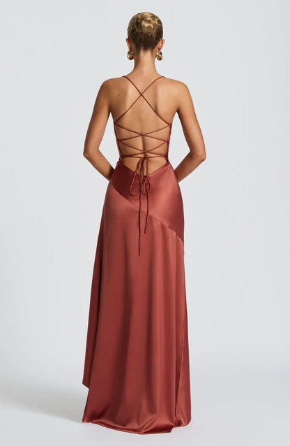Ines Satin Dress