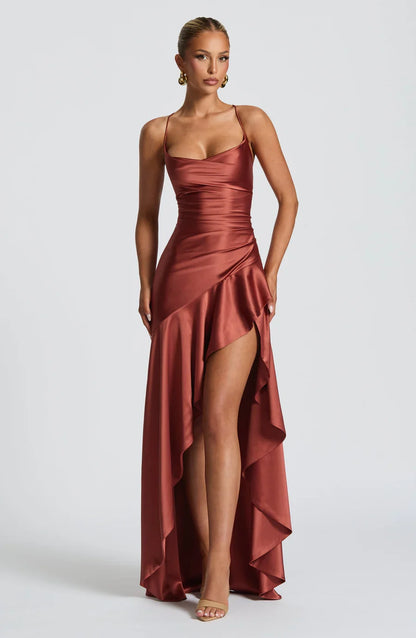 Ines Satin Dress