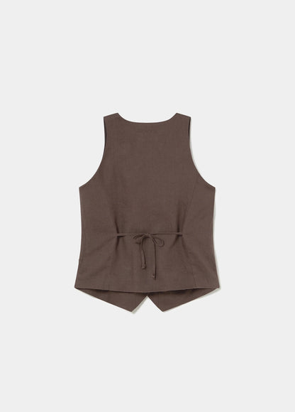 Carlotte Linen Top